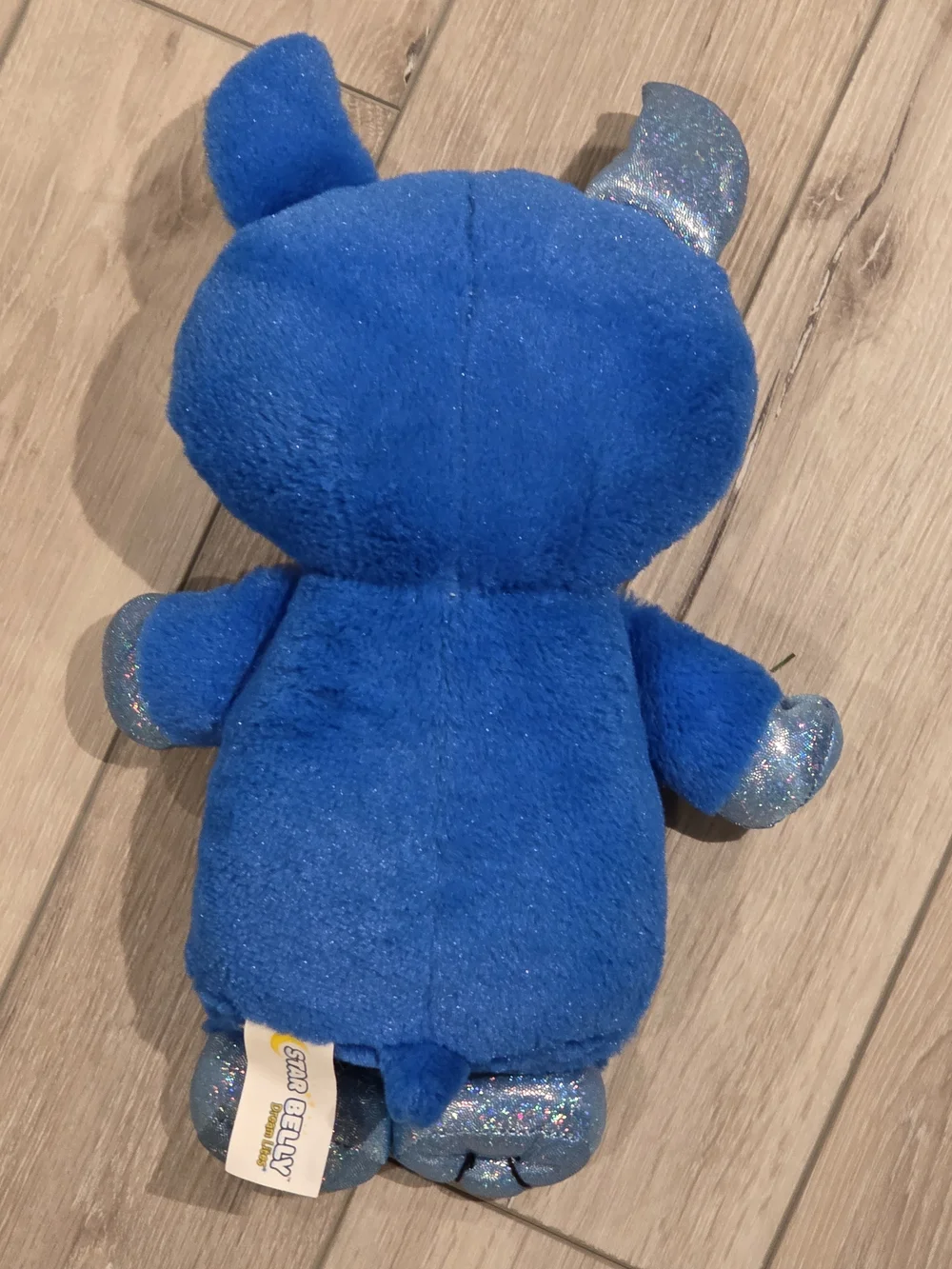 Ontel Star Belly Dream Lites, Stuffed Animal Night Light, Cuddly Blue Puppy